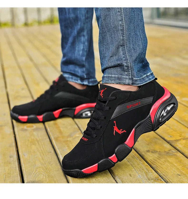Fashion Men Professional Running Shoes Lightweight and Breathable Sneakers Lace Up Outdoor Sports Tennis Shoes New Casual Shoes