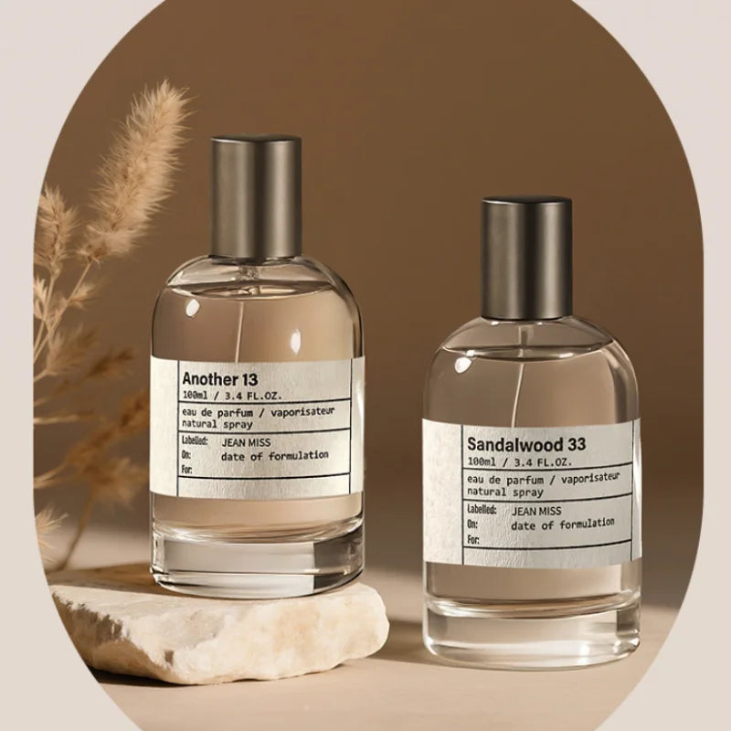 100ML Sandalwood No.33 No.13 No.29 Laboratory Perfume Fresh Fragrance Eau Toilette Classic Fruity Notes Long Lasting