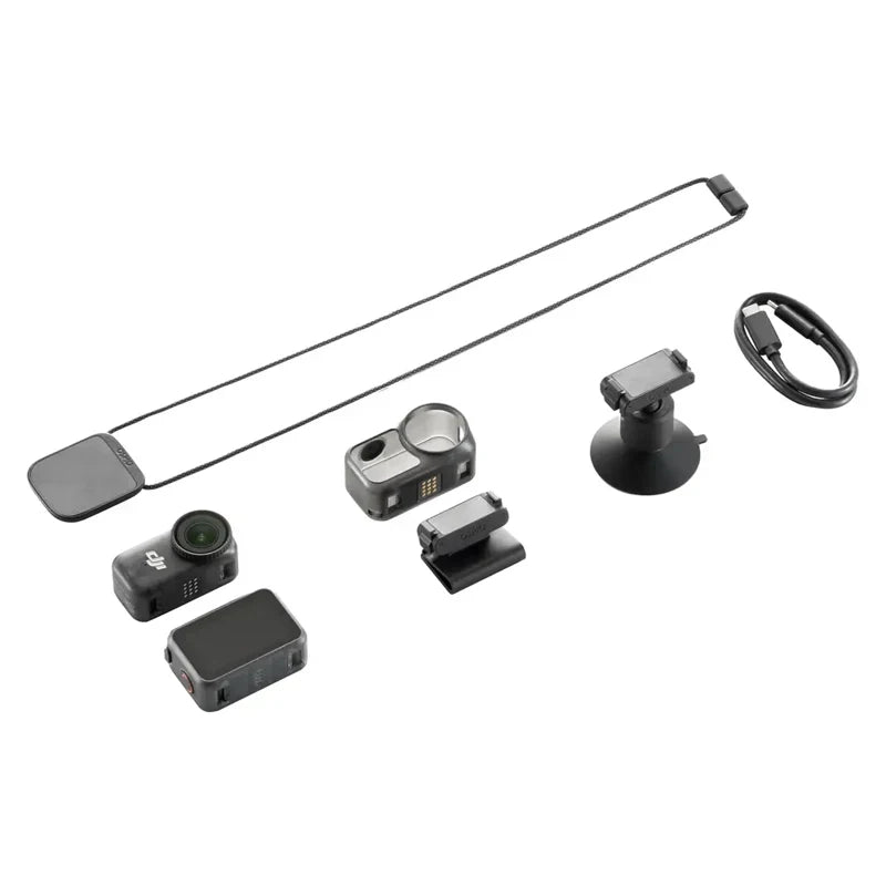 DJI Osmo Nano Standard Combo (64GB) 1/1.3" Sensor 4K/60fps &143° Wide FOV Dual DJI Microphones Direct Connection