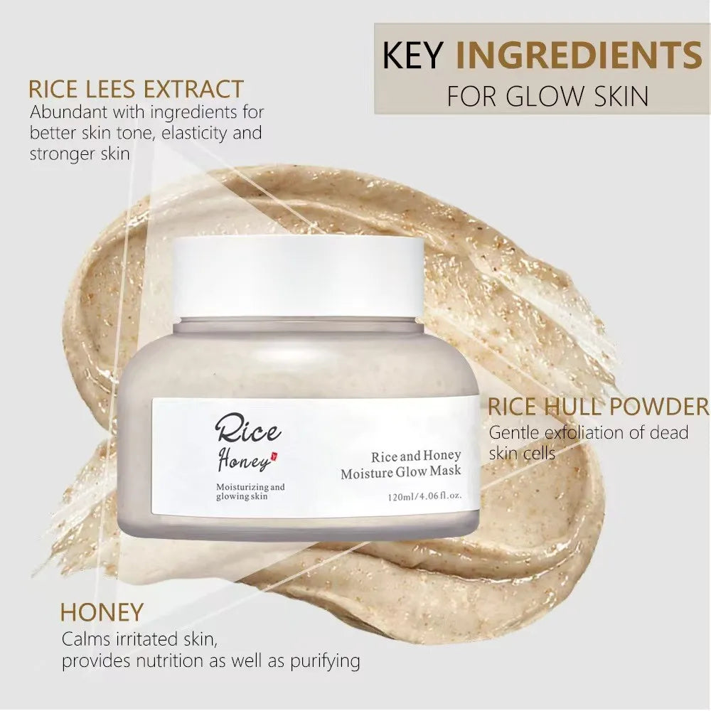 Ground Rice and Honey Glow Mask (120ml)