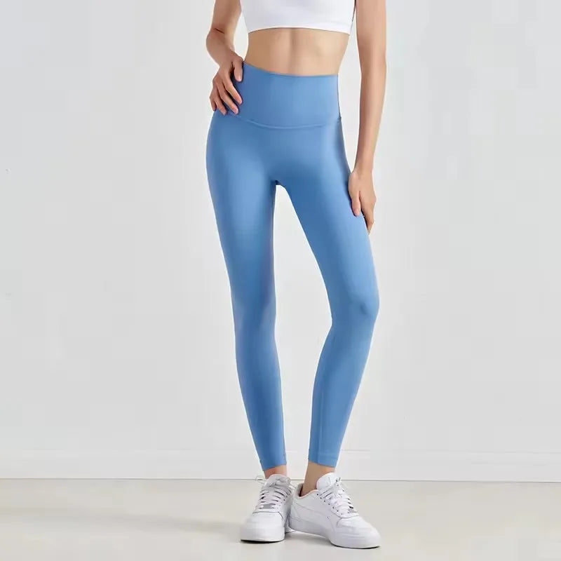 TRY TO BN Yoga Pants Leggings Women Naked Feeling High Waisted Workout Seamless Sports  Fitness GymLeggings Push Up Tights Women