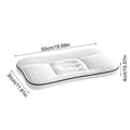 Children's Partition Pillows Double-Sided Breathable Travel Children Pillow for Boys Girls Homes Apartments Daycare Travel Road
