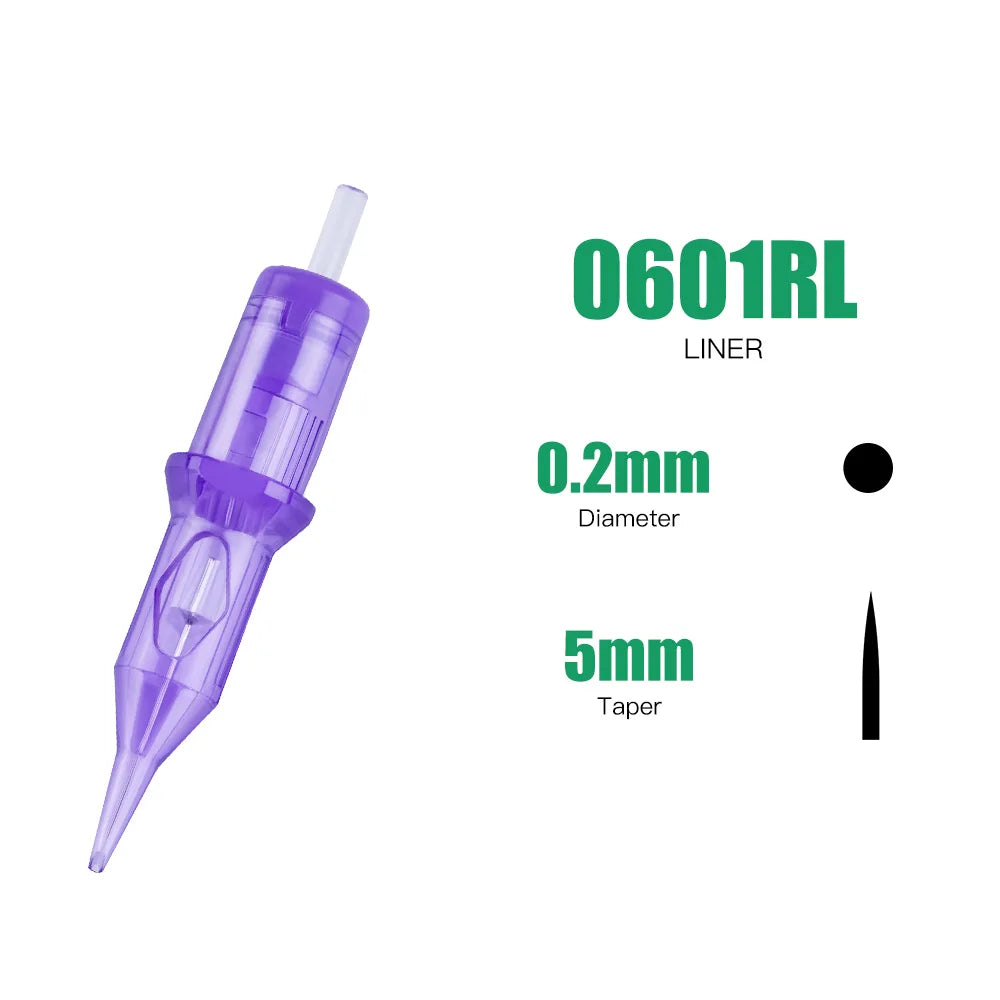 Mast PRO SMP Tattoo Cartridge Needles PMU Art Makeup Needle 1RL 3RL Round Liner Permanent Makeup for Eyeliner Lip Tattoo Supply