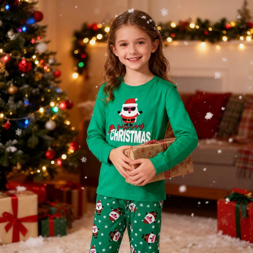 Boys Pajamas Sets 3 to 4 5 6 7 10 12 Years Winter Cotton Long Sleeve Kids Pyjama Toddler Girl Christmas Pijama Children Clothing