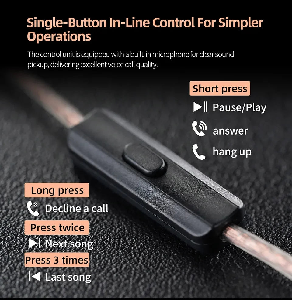 KZ  Dynamic Drive Earphone HIFI Bass Earbud Sport Music Cancelling Headsets KZ EDX PROX ZSTX ZSN PROX EDC EDA ZVX