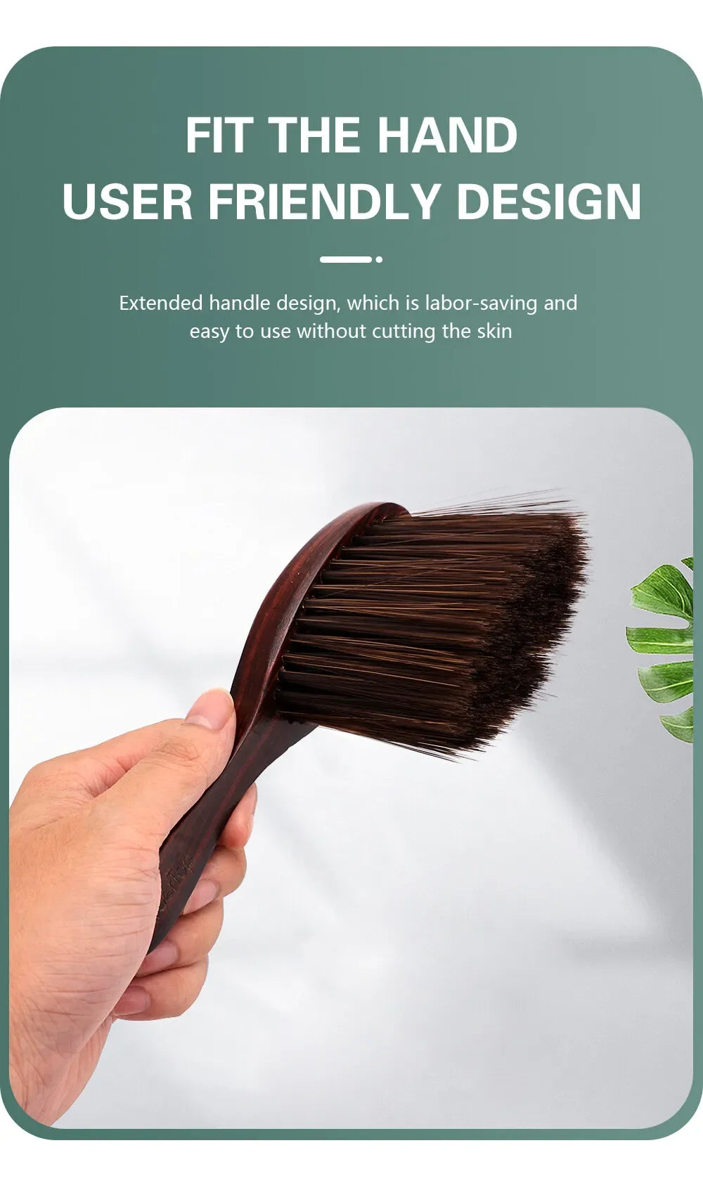Barbertop Neck Duster Hairdressing Cleaning Brush Hair Brush Remove Soft Brush Salon Stylist Barbershop Tools