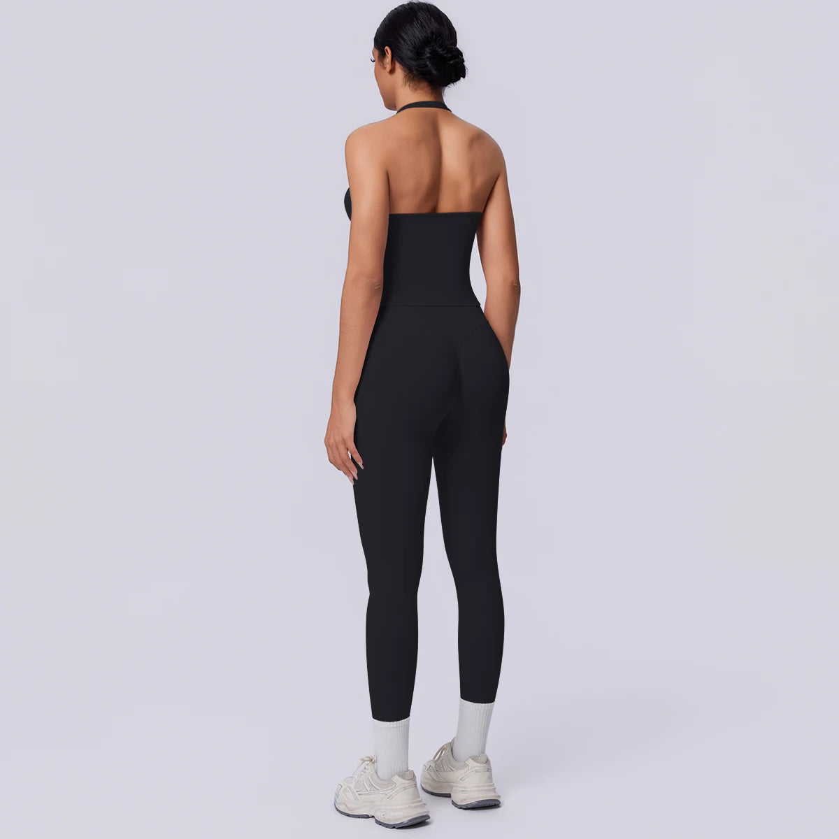 2PCS Woman Yoga Set Solid Color Sexy Fitness Top Summer Gym Workout High Stretch Female Pants Sports Fitness Clothing Yoga Set