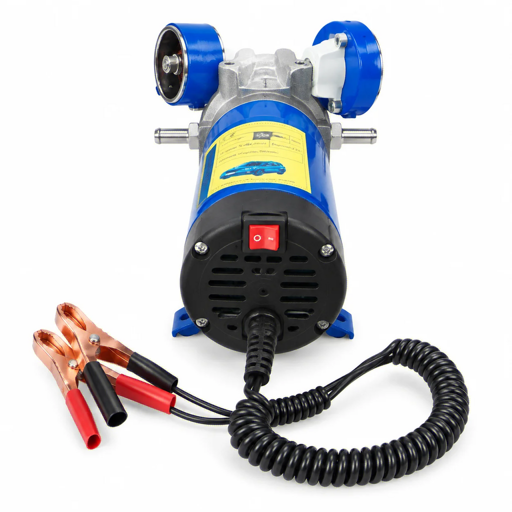 Portable Oil Transfer Pump 1-4L/min 12V Extractor Fluid Suction Electric Change Fuel Pump Siphon Tool for Car Motorcycles Boats