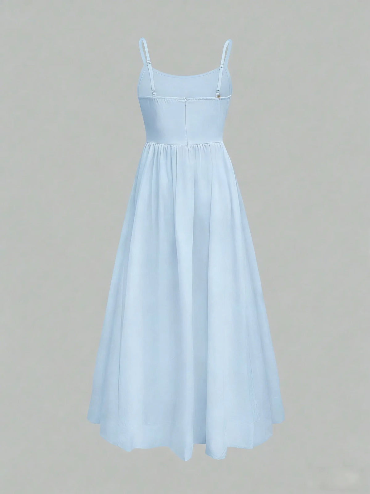 Summer Strapless Tube Top Dress Casual Solid Sleeveless Dresses Jumpsuit Playsuit