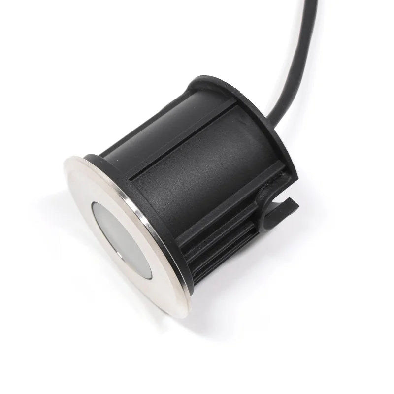 Outdoor Waterproof Led Lamp Garden Deck Terrace Floor Light RGB RGBW Recessed Inground Spot Short 12V 24V IP68 Stainless Steel