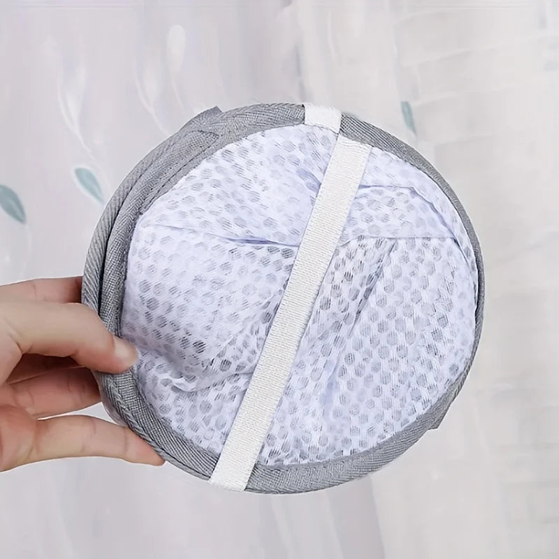 1/2 Layer Clothes Dryer Basket With Hanging Hook Fine Mesh Polyester Household Towels Foldable Baby Sweater Drying Rack For Home