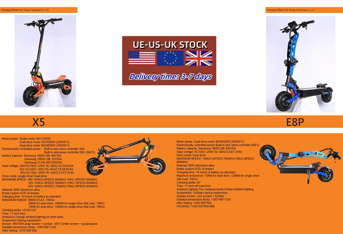 STLF 2025 NEW E Scooter 60V 52 Ah High Power Wattage Off-road Scooter 4WD Adults Toy Electric Quad Bike 4x4 Electric Quad Bike