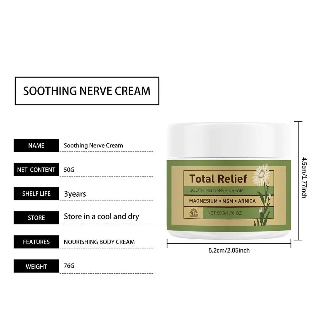 1-3Pcs  Magnesium Soothing Body Cream - Relieves Tension & Muscle Discomfort, Deep Moisturizing Joint Relief Cream for All Skin
