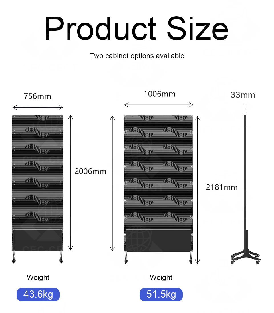 ZDHQ ultra-thin full-view indoor digital advertising LED display with 1-year warranty, suitable for retail mall promotions