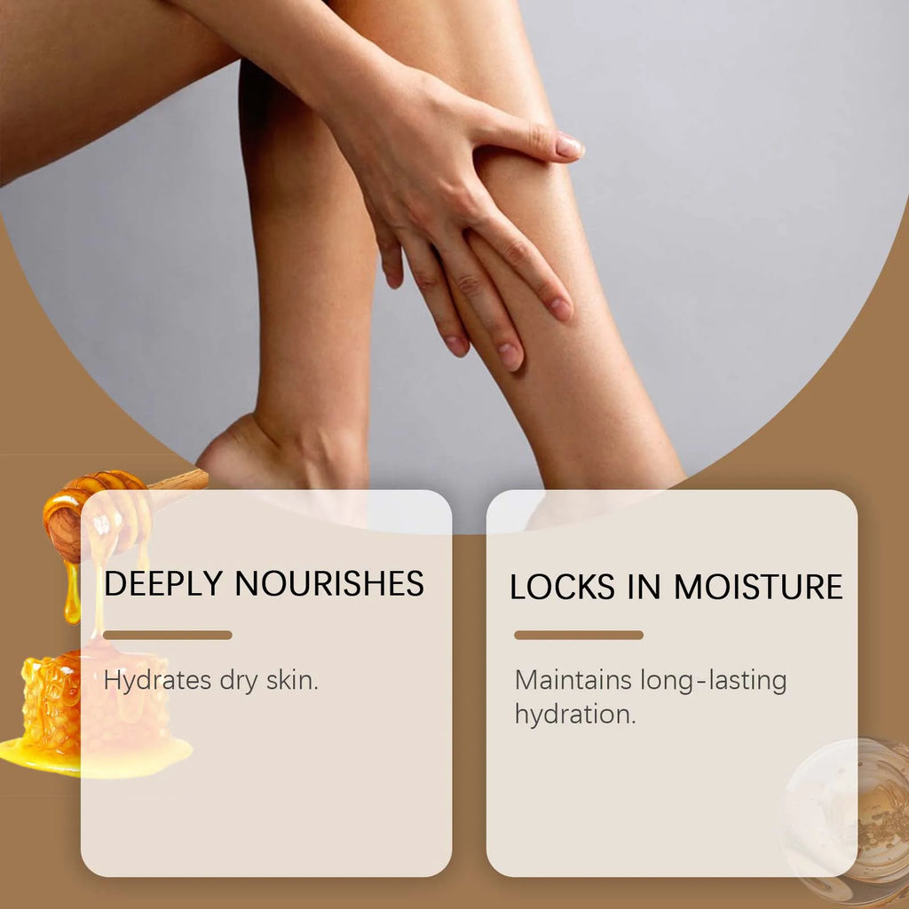 WoodSleep Tallow Honey Balm Deeply Hydrating Skin Non Sticky Smooth Lightweight Long Lasting Moisturizing Natural Body Balm 114g