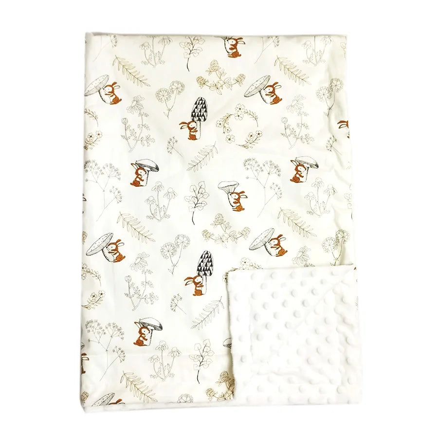 100 * 75 Spring/Summer New Baby Bean Blanket