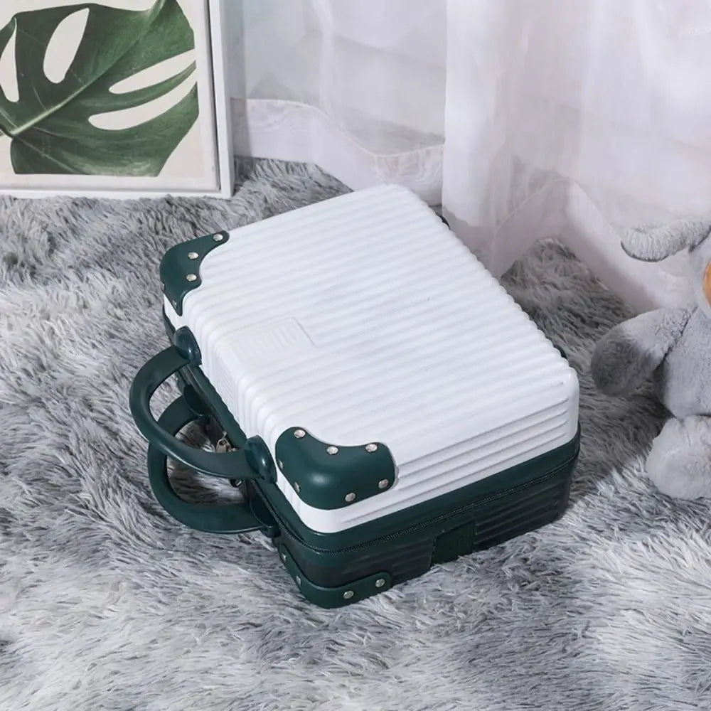 Hot Sales 14 inch Travel Suitcase Hand Mini Cosmetic Box Organizer Luggage Boarding Case For Women Travel Tote