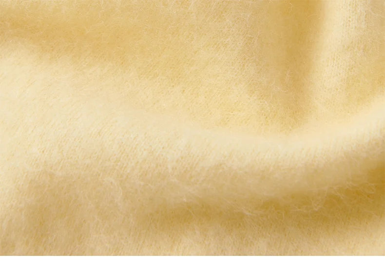 SuyaDream, Women Vests, Fleece Wool, V Neck, Chic Pullovers, 4.7%Cashmere 95.3%Wool, 2025 Fall Winter Sweaters, Tanks