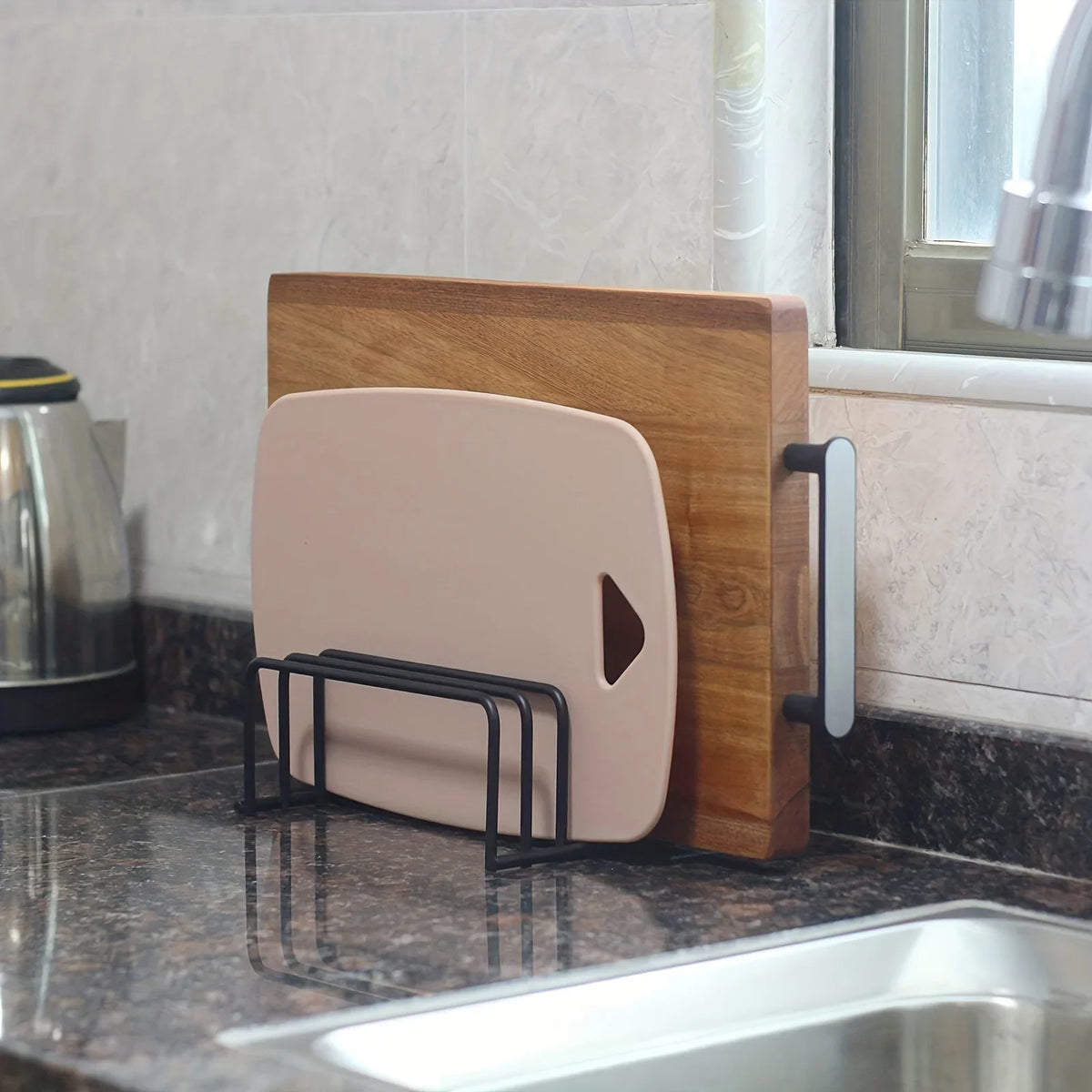 Kitchen Cutting Board Storage Rack Cabinet Organizer Holder For Baking Tools Kitchen Accessories