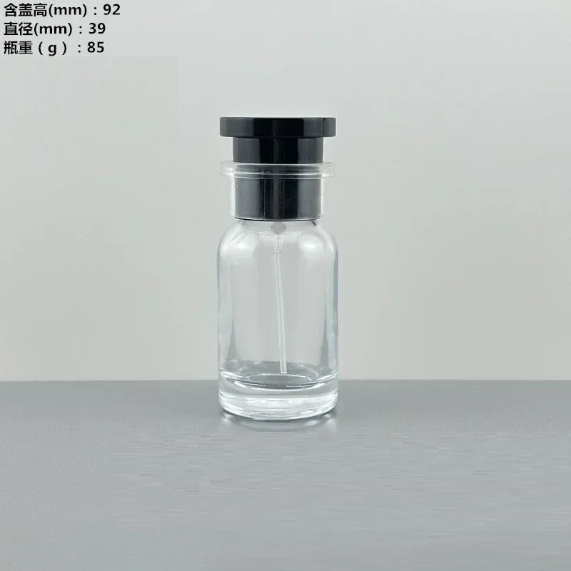 50ml 100ml Glass Bayonet Perfume Bottle Empty 30ml Refillabl Spray Bottle Portable Travel Cosmetic Fragrance Sample