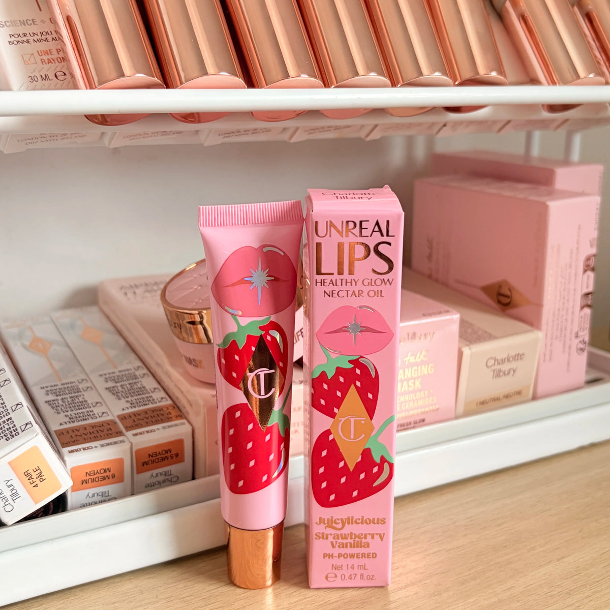Luxury CT Multicolored Water Light Lip Gloss Lasting Moisturizing Lip Balm Heart-shaped Tip Lip Brush and Jelly Lip Gloss Makeup