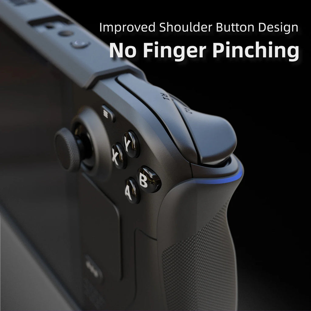 Skull & Co. HardShell Front Cover Bundle GripCase Portable Protective Case StandGrip for Steam Deck LCD/OLED Game Console
