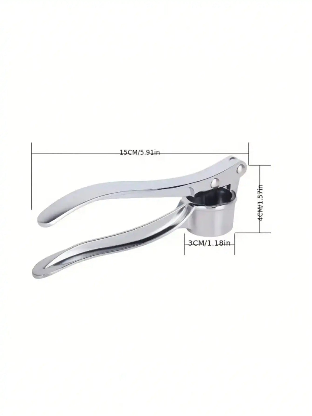 Professional Kitchen Tools Garlic Press High Qulity Crush Garlic Smooth-Handled Easy to Clean Fruit & Vegetable Crusher