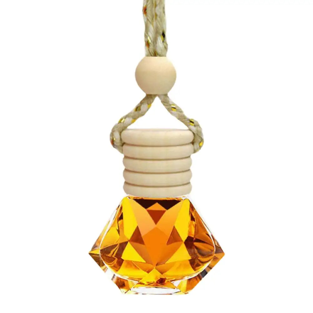 Car Perfume Pendant Include Essential Oil Air Fresheners Novelty Auto Flavoring Air Freshener Diffuser Oil Fragrance Bottle