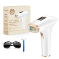IPL Hair Removal 999900 Flashes IPL Device HR/RA/SC 3 in 1 Epilator Device 5c㎡ Flash Window 17.6J for Facial Legs Arms Bikinis Whole Body Use