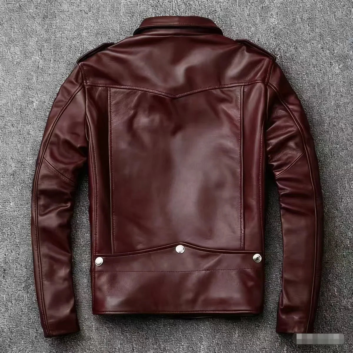 New Fashion Autumn Winter Men Solid Color Long Sleeve Zipper Slim Simple Trendy Faux Leather Coats Male Streetwear Top Clothes
