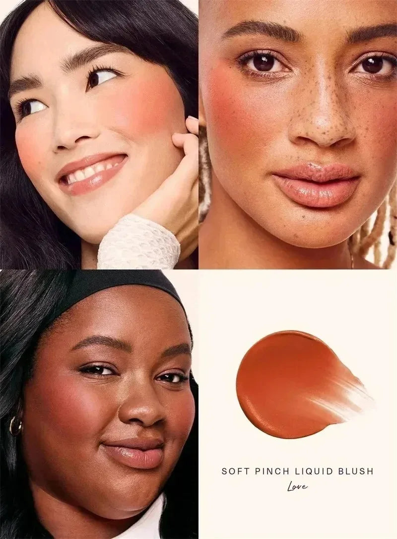 Rare Beauty Multicolored Lipstick Liquid Blush Smoothly Long Lasting Plump Makeup Hope Love Virtue Happy Wonder Worth Cosmetic