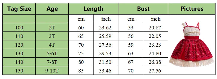 New Movie Girl Dress 2026 Halloween Party Ocean Adventure Costume Princess Clothes Children Vaiana Outfit Dress