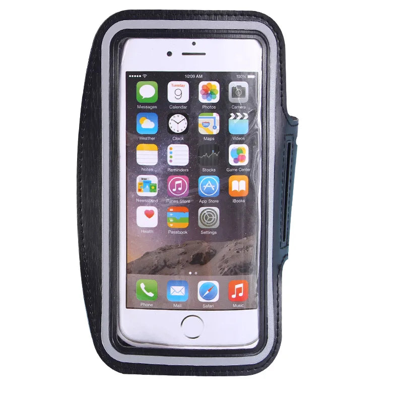 5 Inch Mobile Phone Armband Outdoor Sports Smartphone Holder Gym Running Phone Bag Arm Band Cases for Samsung for IPhone Holder