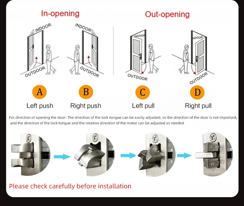 Wifi Tuya APP Password Door Lock Face Recognition Smart Lock With Camera  Digital Electronic Lock Automatic