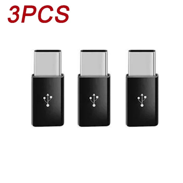 1/5/10Pcs Micro USB Female To Type C Male Adapter Converter for Android Smart Phone Tablet USB Type C To Micro USB Connector