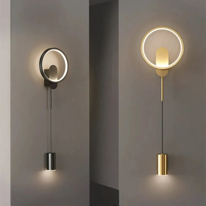 Modern LED Wall Lamp Minimalist Led Light Bedroom Bedside Wall Sconces Living Room Home Indoor Lighting Decorative Lamps
