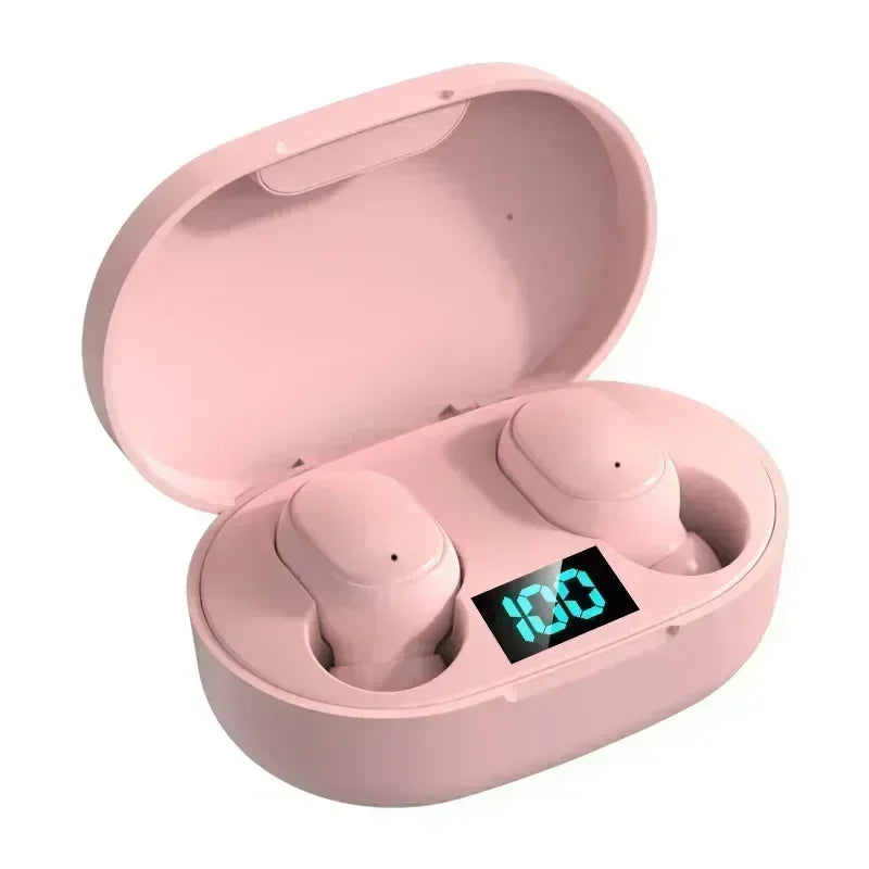 Bluetooth Earphones Sports Gaming Long Battery Comfort Wireless Headphones Premium Sound Quality Soft In-ear Earbuds