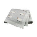 Baby Blanket 100%Cotton Knitted Infant Girl Boy Bedding Quilt 100*80CM Newborn Stroller Swaddling Fashion Cute Sheep Plaids Warm