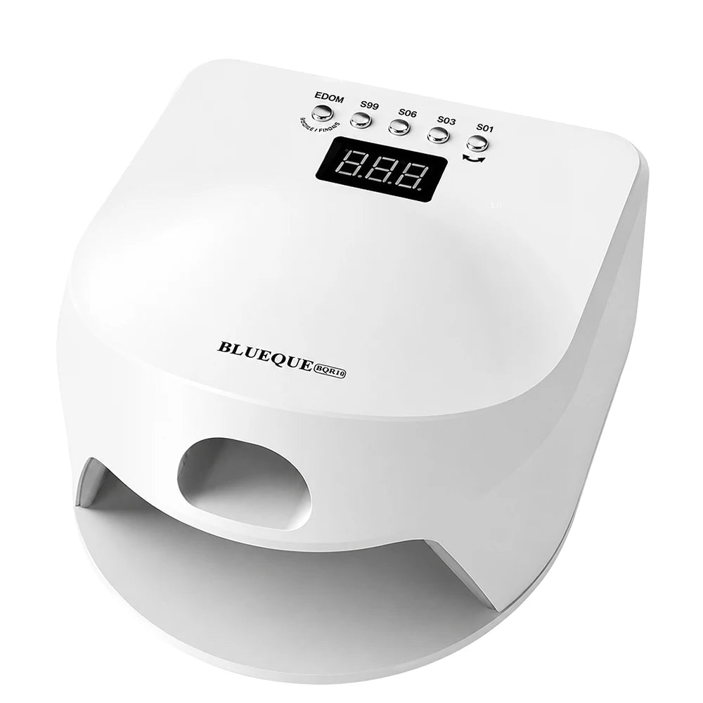 2 IN 1 Nail Dryer Full Hand Thumb Dual Lamp Single Toe Single Finger Gel Nail Curing Lamp Hand Fast Drying LED Light Nail Dryer