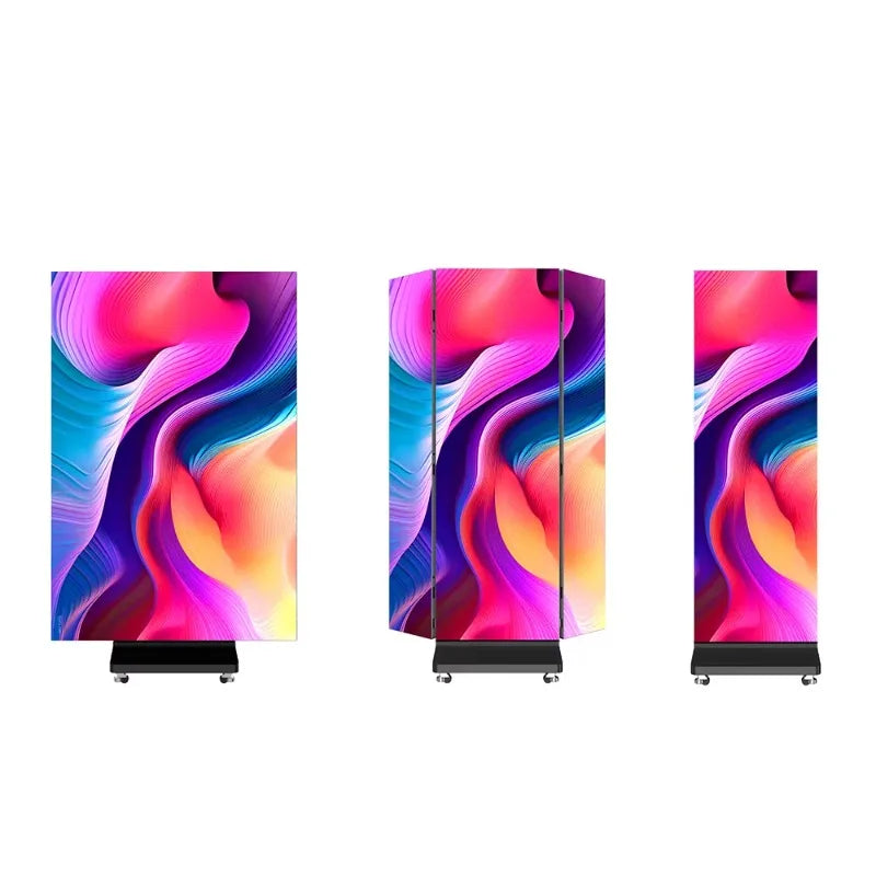 GOB P1.86 P2.5 Portable Indoor Video Poster Led Screen Panel Digital Billboards Advertising Display Vertical Signage