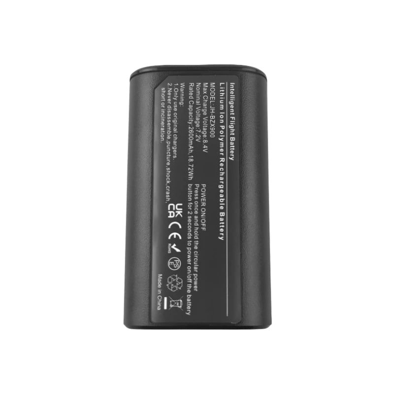 For FPV Goggles 2 Battery Flight Glasses V2 High Capacity of 2600mAh And a Long Stable and Reliable Range Accessories Brand New