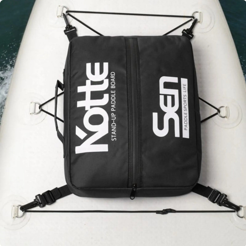 Surfboard Front Storage Bag Portable Paddleboard Deck Bag Insulated Deck Storage Adjustable Straps Hands-Unrestricted
