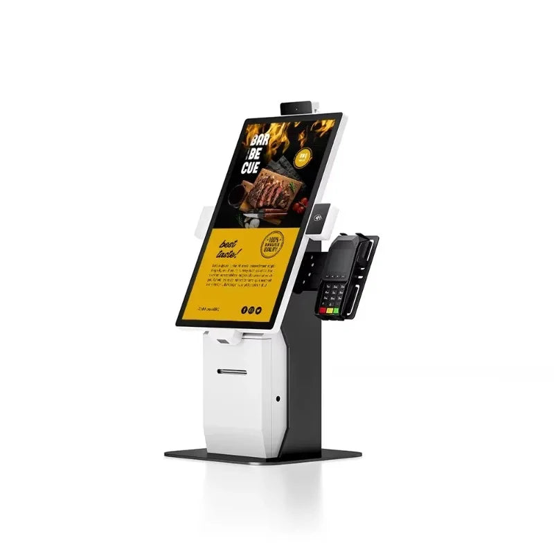 Touch Screen Self-service Ordering System With Printer Support POS hine Restaurant Payment Kiosk