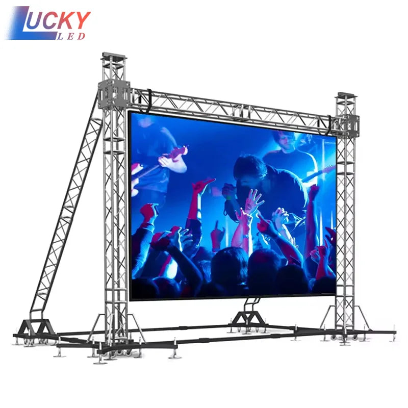 P3.9 P2.9 3M X 2M 4M X 3M Outdoor Rental Led Display Exterior Waterproof Billboard Concert Stage Led Panel