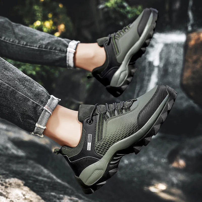 Men Shoes Winter Men Casual Shoes PU Waterproof Comfortable Masculino Outdoor Walking Sneakers Size 39-46 Shoes Male