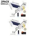 2/1 Pack High Power Solar Street Light Waterproof 6500K Split Solar Wall Light, Suitable For Garden Yard Garage