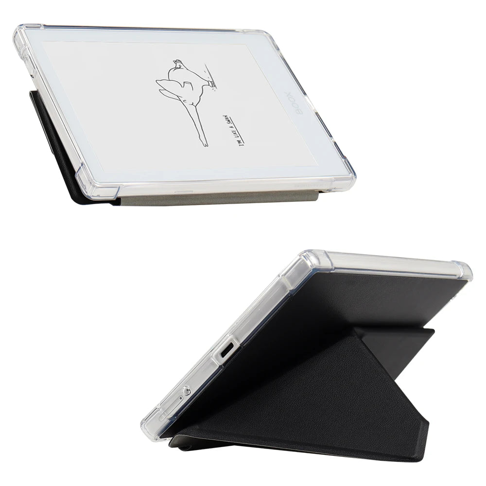 for Onyx Boox Poke5/6s Protective Case Reader Leather Go 6 EPaper Deformable Horizontal and Vertical Screen Support Lightweight