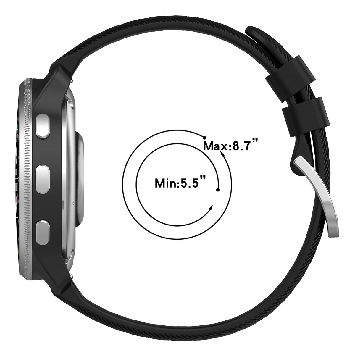 Silicone Strap For Garmin Vivoactive 5 4 Band Forerunner 165 265  255 245 645/Venus 3 Watchband 20mm 22mm Sports Bracelet Correa