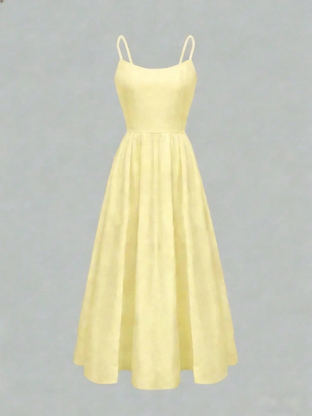 2026 New Summer Women's Dress Solid Color Strap Sexy Retro Bohemian Style Loose Fashion Comfortable Simple Versatile Home Dress