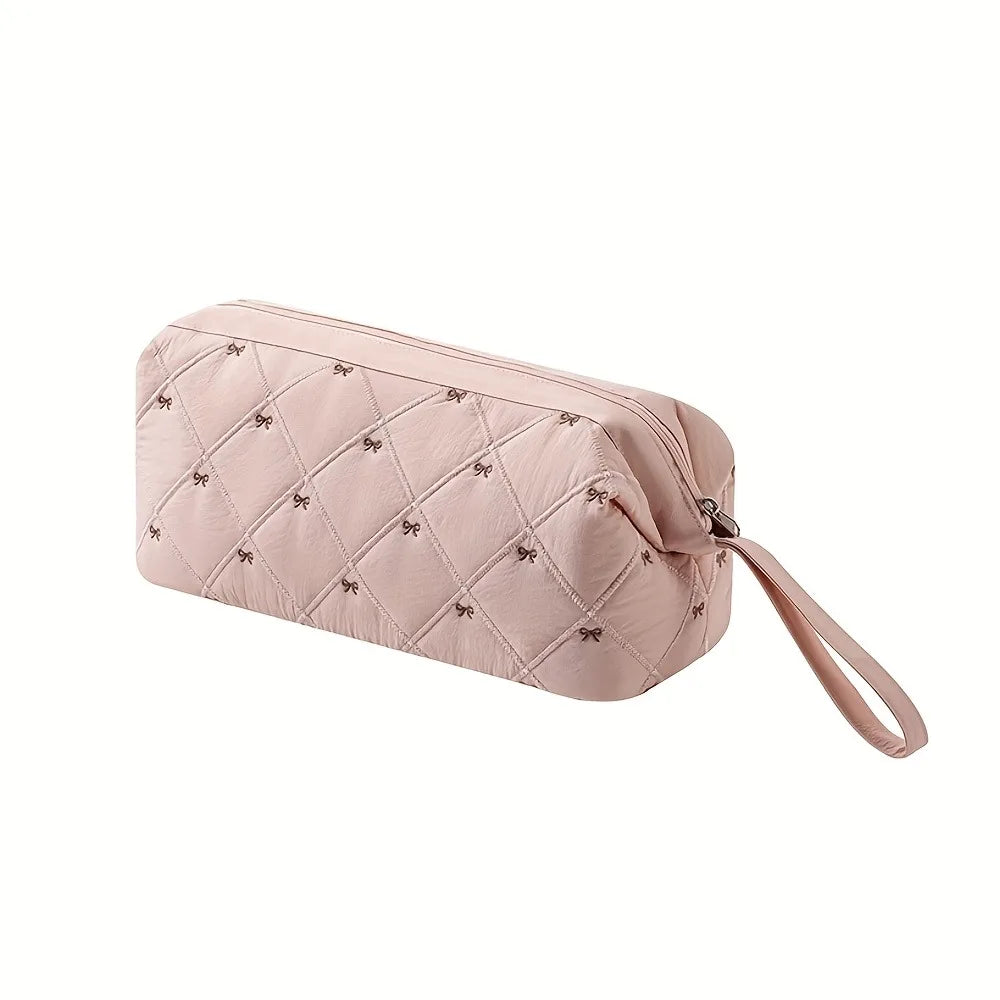 New Large Capacity Beauty Hair Organizer Case Cosmetic Bag Portable Travel Cosmetic Storage Bags with Curling Iron/Hair Dryer